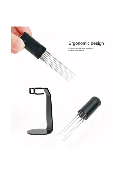 Yükseltilmiş Paslanmaz Çelik Iğne Dağıtım Aracı Espresso Karıştırıcı Çözmek Için Demir Depolama Standı (Yurt Dışından) indirimleri