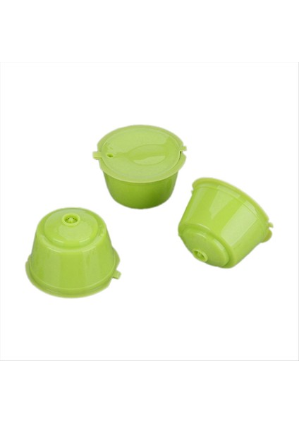Dolce Gusto Makinesi Için Yeniden Kullanılabilir Pod Doldurulabilir Filtre Pod Kapsül Bardak Kahve Yeşil (Yurt Dışından)