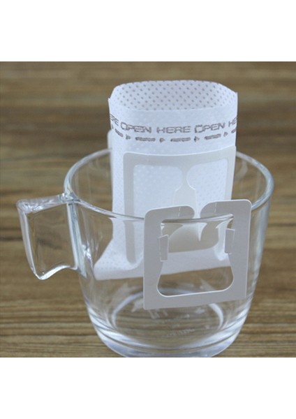 600PCS Tek Kullanımlık Kahve Filtre Çantaları Damla Taşınabilir Asılı Kulak Tarzı Kağıt Ev Ofis Seyahat Kahve Araçları (Yurt Dışından) fırsatları