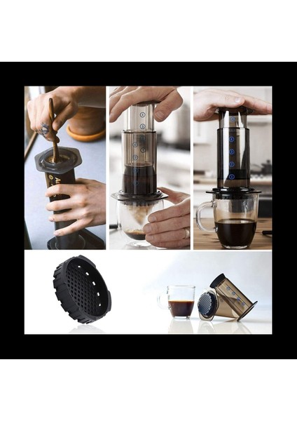 4pcs Yedek Filtre Kapağı Aeropress Kahvesi ve Espresso Üreticisine Uygun (Yurt Dışından) fırsatları