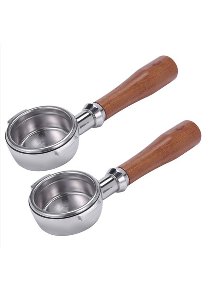 3x 58MM Paslanmaz Çelik Kahve Makinesi E61 Temel Filtre Braketi Kahve Dipsiz Sap Kahve Kaşık Ahşap Tutma (Yurt Dışından)