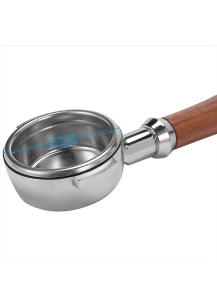 3x 58MM Paslanmaz Çelik Kahve Makinesi E61 Temel Filtre Braketi Kahve Dipsiz Sap Kahve Kaşık Ahşap Tutma (Yurt Dışından) fiyatları