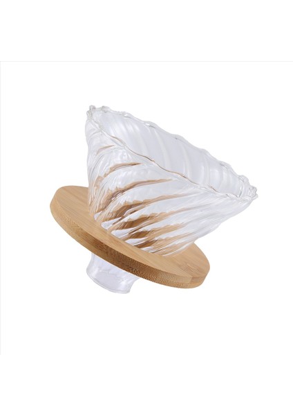 V60 Cam Tarzı Cam Kahve Filtresi Yeniden Kullanılabilir Kahve Hunisi Için Ahşap Kahve Damla Yeniden Kullanılabilir Filtreler (Yurt Dışından) fiyatları