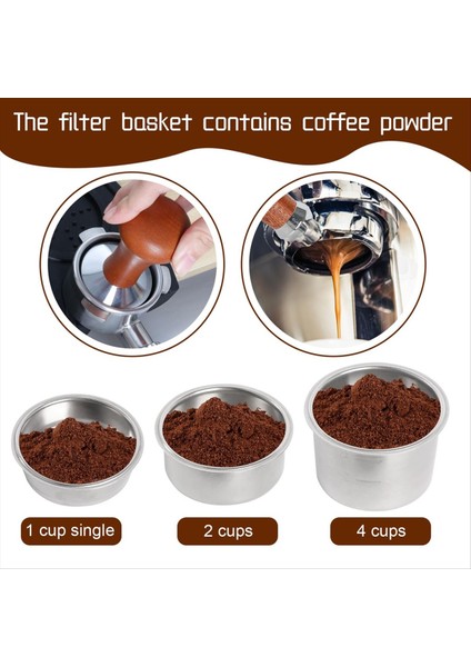 Dipsiz Portafilter 51 mm Filtre Sepeti Dahil 1/2/4 Bardak Delonghi Dedica EC680/EC685 Için Uyumlu Filtre Tutucusu (Yurt Dışından) modelleri
