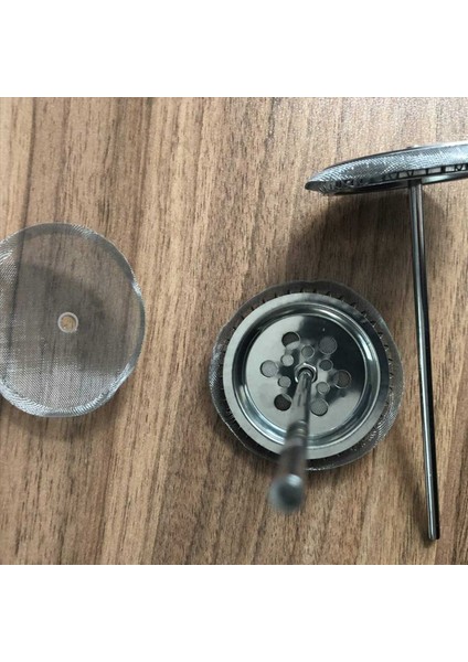 12X Fransız Pres Yedek Filtreleri Örgü Ekran Kahve Pres Filtreleri Metal Merkez Halkası (Yurt Dışından) indirimleri