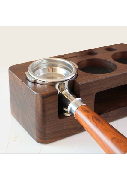 Kahve Kurcalama Tutucu Espresso Makine Aksesuarları Tezgah Mutfak Kahve 58MM Için Espresso Tamping Istasyonu (Yurt Dışından) indirimleri