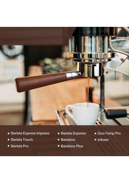 Breville Barista Express Makineleri Için 54 mm Dipsiz Portafilter Paslanmaz Çelik Portafilter (Yurt Dışından) fiyatları