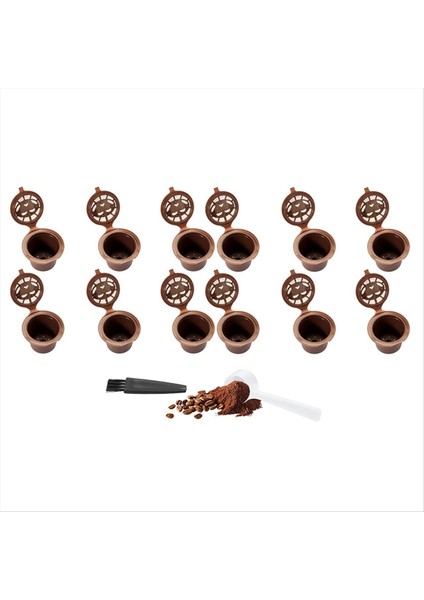 Nespresso Kahve Makineleri Için Kahve Kapsülü Filtresi Nespresso Kapsüllerinin Yerine Geçmesi Doldurulabilir Kahve Filtre Kapsülü (Yurt Dışından)