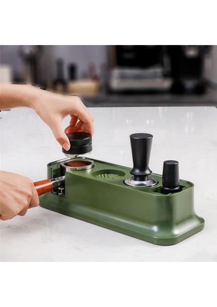 Espresso Kurcalama Istasyonu Espresso Aksesuarları 51-58MM Portafilters Yeşil Boyutu Için Depolama Organizatörü (Yurt Dışından) fiyatları