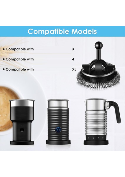 93271 Süt Çeyrek Kapak ve Süt Çılgınlığı Nespresso Aeroccino 3 Süt Frother Yedek Parçaları (Yurt Dışından) fiyatları