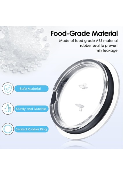 93271 Süt Çeyrek Kapak ve Süt Çılgınlığı Nespresso Aeroccino 3 Süt Frother Yedek Parçaları (Yurt Dışından) modelleri