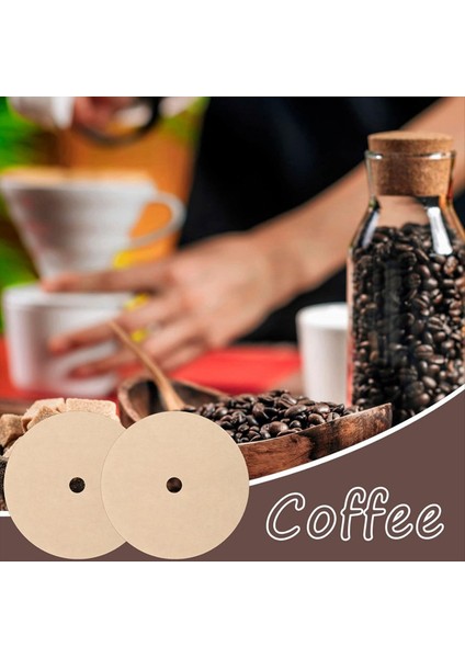 500PCS Sayma Perkolator Kahve Filtreleri 3 75 Inç Doğal Ahit Edilmez Kahve Filtresi Disk Kahve Filtreleri Kahverengi (Yurt Dışından) fırsatları