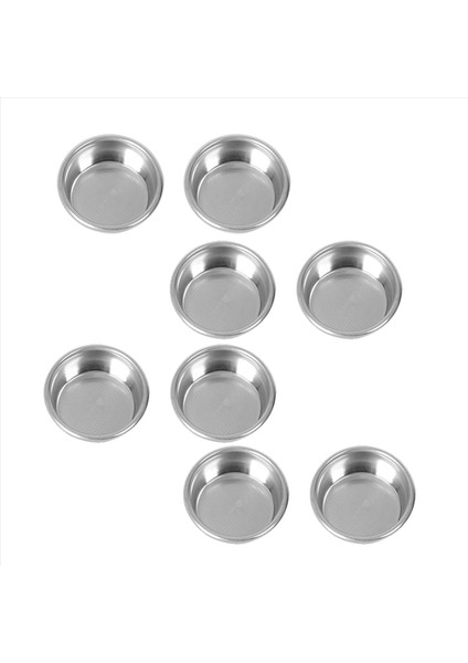 8 Pack 54MM Filtre Sepeti Breville Sage 870/875/878/880 54MM Yarı Otomatik Kahve Makinesi Dipsiz Kol Filtresi (Yurt Dışından)