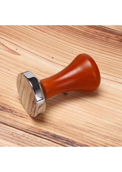 Kahve Tercüman Ahşap Tutar Barista Espresso Makinesi Öğütücü 51MM Kahve ve Espresso Toz Çekiç Kahve Renk (Yurt Dışından) indirimleri