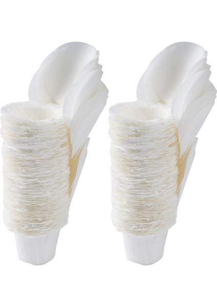 150PCS Kahve Filtre Kağıt Kupa Gıda Sınıfı Filtre Kağıt Tutucu Kahve Makinesi Kağıt Filtre Kapsülü K Kupa Kapak (Yurt Dışından)