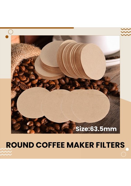 350 Pcs Yedek Kağıt Filtreleri Yuvarlak Kahve Makinesi Filtreleri Aerobie Aeropress Kahvesi ve Espresso Makers Için Tek Kullanımlanabilir Filtreler (Yurt Dışından) fırsatları