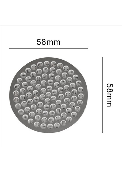2x Yeniden Kullanılabilir Kahve Puck Ekran Kahve Makinesi Filtresi Mesh Kahve Makinesi Filtreleri 58MM (Yurt Dışından) fırsatları