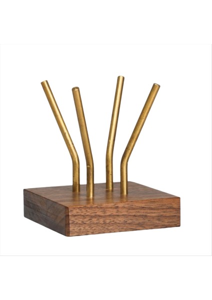 Kahve Filtreleme Kağıdı Tutucu Filtre Raf Bakır Pirinç Filtre Kağıt Depolama Tutucu Ahşap Base Aksesuarları Rafb (Yurt Dışından)