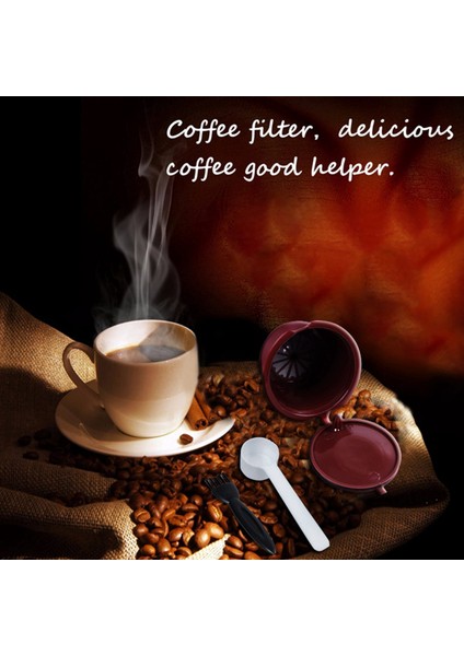 8pcs Dolce Gusto Plsatic Doldurulabilir Kahve Kapsülü Kaşık Fırçası 200 Kez Yeniden Kullanılabilir Nescafe Dolce Gusto (Yurt Dışından) fiyatları