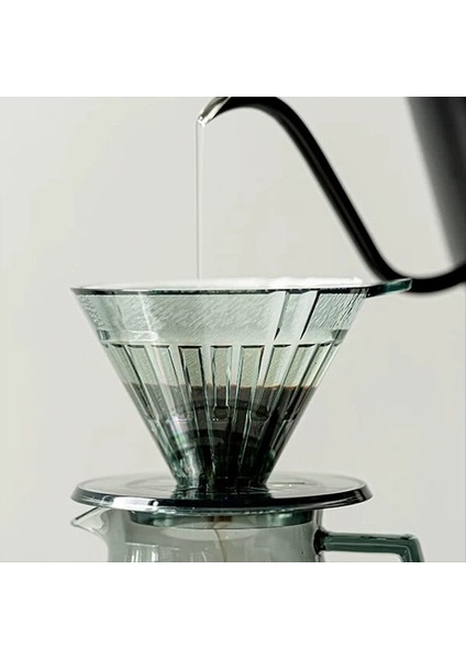 Plastik Kahve Damalı El Yapılan Kahve Filtre Kupası Kahve Paylaşımı Pota 2-4 Bardak Optimal Lezzet Ekstraksiyonu (Yurt Dışından) modelleri