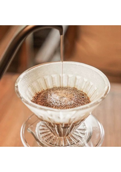 Plastik Kahve Damalı El Yapılan Kahve Filtre Kupası Kahve Paylaşımı Pota 2-4 Bardak Optimal Lezzet Ekstraksiyonu (Yurt Dışından) fırsatları