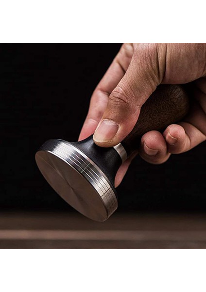 Ceviz Sapı Kahve Kurcası 51MM Espresso El Kurcası 51MM 304 Paslanmaz Çelik Espresso Kahve Kurcalama ile Paspas (Yurt Dışından) modelleri