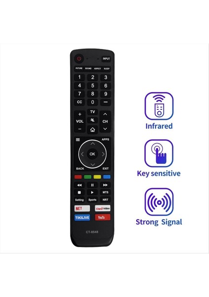 Toshiba LCD Tv Uzaktan Kumandası Için CT-8548 Uzaktan Kumandasını Değiştirin (Yurt Dışından) fiyatları