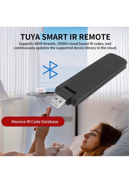 Tuya Smart Rf Ir Uzaktan Kumanda Wifi USB Power Smart Home Için Klima Tv Lg Tv Desteği Alexa Google Home (Yurt Dışından) indirimleri
