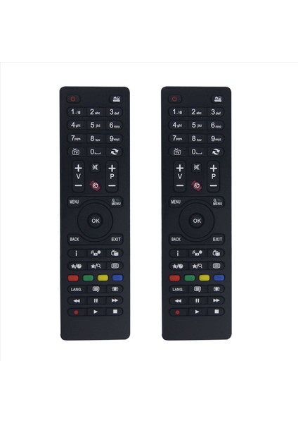 Telefunken Tv Için 2x Yedek Uzaktan Kumanda RC4875/RC4870 Kurulum Gerekmez (Yurt Dışından)