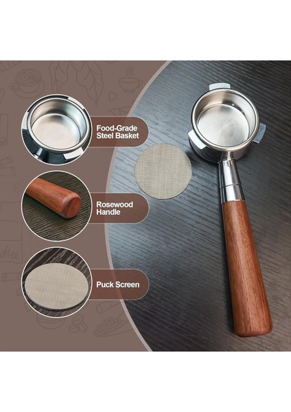 Breville Barista Express Makineleri Için 54 mm Dipsiz Portafilter Paslanmaz Çelik Portafilter (Yurt Dışından) indirimleri