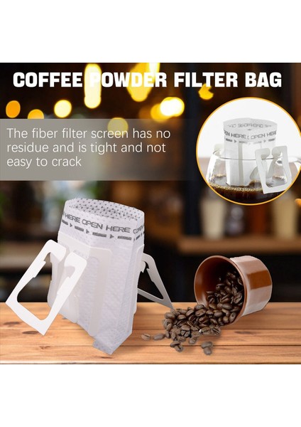 200 Set Kombinasyon Kahve Filtre Çantaları ve Kraft Kağıt Kahve Çantası Taşınabilir Ofis Seyahat Damla Kahve Filtreleri Araçları Set (Yurt Dışından) fırsatları