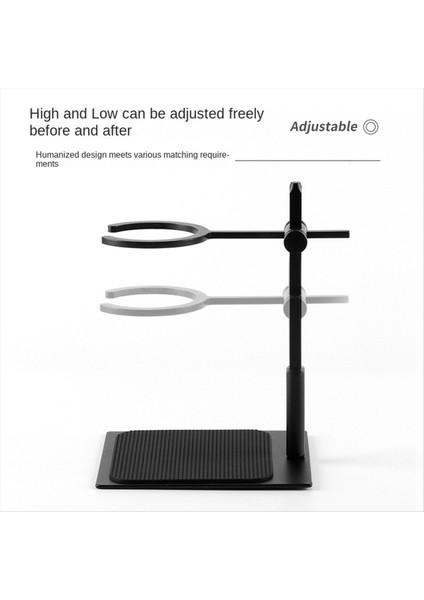 Kahve Makinesi Alüminyum Alaşım Damma Standı Kahve Damat Bira Rafı Için Dökme Için Ayarlanabilir Çift Filtre Kupası Tutucu (Yurt Dışından) fiyatları