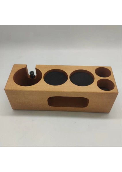 Kahve Kurcalama Tutucu Filtresi Stand Ahşap Dolgu Taban Espresso Distribütör Mat Raf Kahve Maker Araçları AKSESUARLAR-53MM (Yurt Dışından) fiyatları