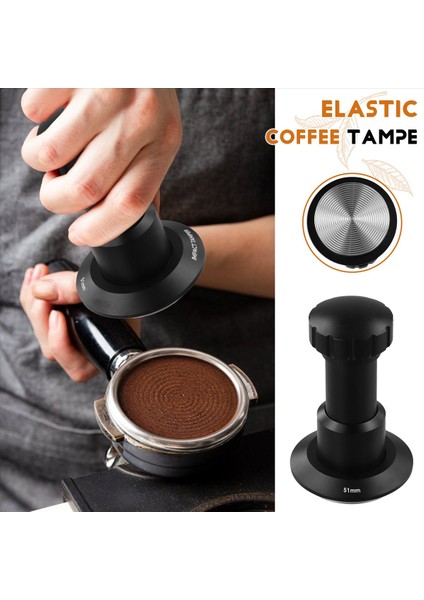 Elastik Kahve Terpon Espresso Makinesi Dengeli Yay Doldurma Tozu Çekiç Pres Ribaund Kahve Tozu Çekiç (Yurt Dışından) fırsatları