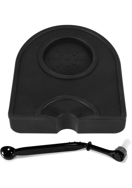 2pcs Mutfak Araçları 1 Pcs Latte Sanat Kalem Kurcalama Tutucu Silikon Pad Mat &amp 1pcs Kahve Makinesi Fırçası Naylon Öğütücü Fırçalar (Yurt Dışından)