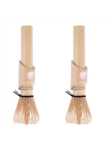 2x Yeşil Çay Matcha Çırpma Bambu Chasen Çırpma Matcha Çay Tozu Profesyonel Çay Töreni Bambu Fırça Mutfak Aracı (Yurt Dışından)