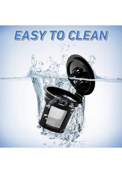 Ninja Dual Brew Için Kahve Filtresi Kahve Makinesi K Cup Ninja Dual Brew Için Yeniden Kullanılabilir Kahve Pods CFP301 CFP307 Kahve Makinesi (Yurt Dışından) fırsatları