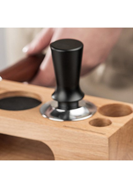 Kahve Kurcalama Tutucu Filtre Standı Ahşap Taban Espresso Kurcalama Standı Mat Rafı 58MM Kahve Kurcalama Tutucu Ahşap Taban (Yurt Dışından) indirimleri