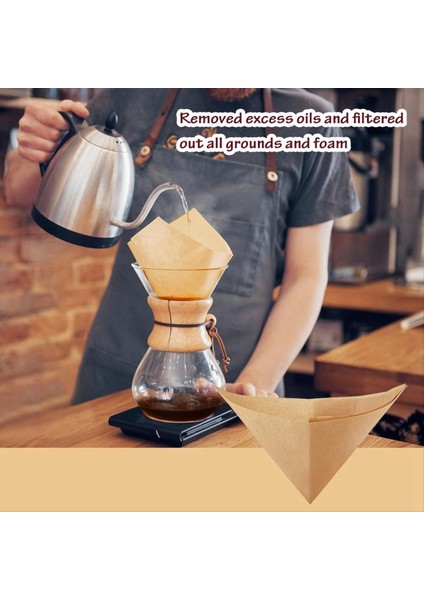 100 Adet Kahve Filtresi Doğal Kare Tek Kullanımlık Kahve Filtre Kağıdı Kahve Üreticisi Damlayanlar Üzerine Dökmek (Yurt Dışından) fırsatları