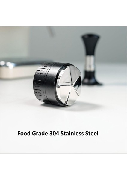 Kahve Distribütörü 54MM Espresso Uyarlanabilir Dağıtım Araçları 5 Blade Taban ile Kendi Kendine Tespit Distribütörü (Yurt Dışından) fiyatları