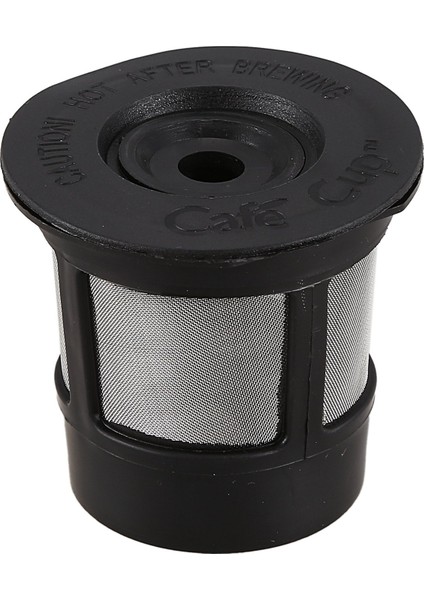 Keurig Solo Filtre Pod K-Cup Kahve Paslanmaz Örgü Siyah Desen Için Yeniden Kullanılabilir Tek Bardak 1 Pc (Yurt Dışından)