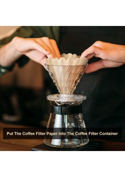 200 Adet 1-4 Fincan Sepet Kahve Filtreleri Sepet Filtreleri Tek Kullanımlık Kağıt Kahve Filtreleri Ev Ofis Için Kahverengi Kullanın (Yurt Dışından) fırsatları