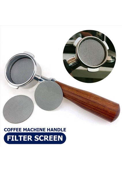 2x Kahve Filtre Mesh Yeniden Kullanılabilir Kahve Puck Ekranı Aeropress Kahve Makinesi Filtreleri Için Yüksek Mukavemetli Dayanıklı 54MM (Yurt Dışından) modelleri