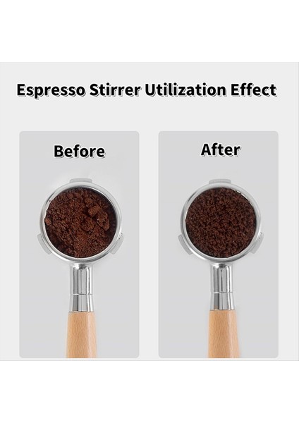 51MM Espresso Aksesuarları Wdt Aracı Espresso Kahve Karıştırıcı Dozlama Hunisi ve Puck Ekran Seti Espresso Dağıtım Aracı (Yurt Dışından) modelleri