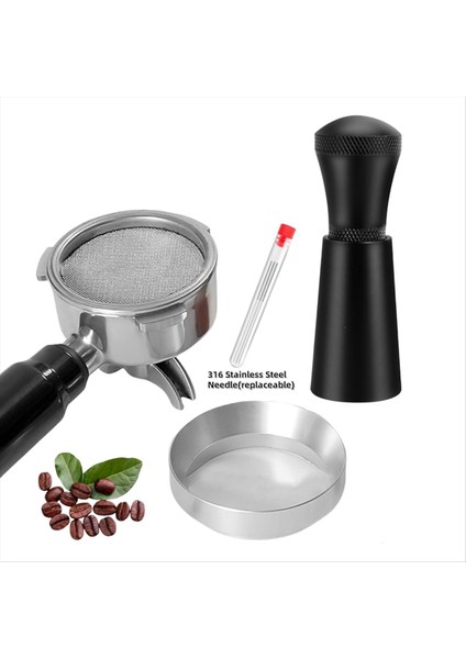 51MM Espresso Aksesuarları Wdt Aracı Espresso Kahve Karıştırıcı Dozlama Hunisi ve Puck Ekran Seti Espresso Dağıtım Aracı (Yurt Dışından) indirimleri