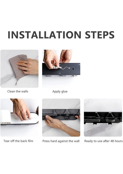 58MM Kahve Seti Portafilter Depolama Duvar Rafı Kendinden Yapışkan Duvar Montajı Espresso Kahve Filtre Tutucu (Yurt Dışından) indirimleri