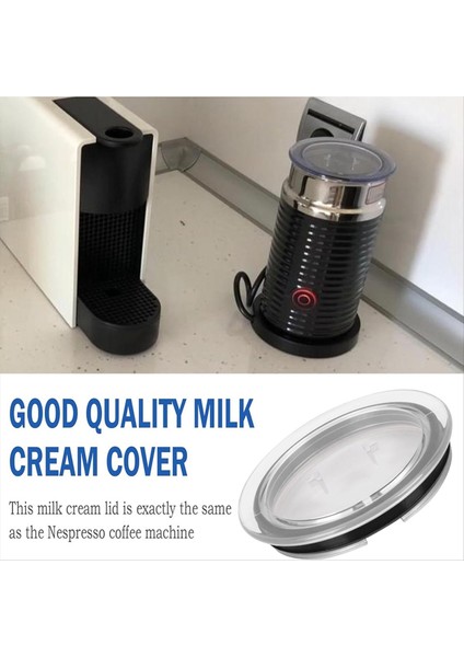 93271 Nespresso Aeroccino Için Süt Çırpma Kapağı 3r - Kapak ve Seal Nespresso 3593 ve 3594 Süt Çavir Makineleri 2 Pcs (Yurt Dışından) indirimleri