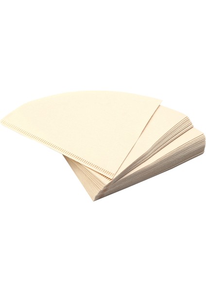 V60 Filtre Kupası Için Özel 102 Kahve Filtre Kağıt Kahve Filtre Kağıtları Ağarsız Orijinal Ahşap Damla Kağıt Koni Şekil Kahraman Araçları (Yurt Dışından)