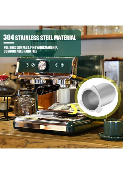 Breville 8 Serisi Paslanmaz Çelik Kahve Dozlama Kupası Toz Besleyici Için 53MM Breville 870 Espresso Makine Dozlama Bardağı (Yurt Dışından) fırsatları