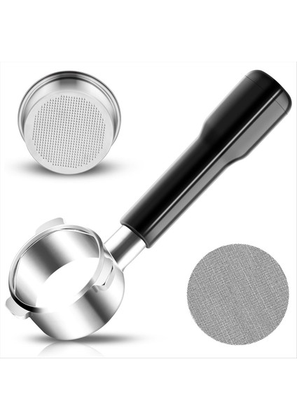 Puck Ekranlı 54MM Dipsiz Portafilter Breville Barista Express Barista Pro Espresso Makineleri Için 3 Kulak Kafa (Yurt Dışından)